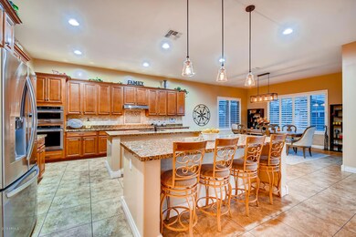 Upgraded Kitchen with Double Island