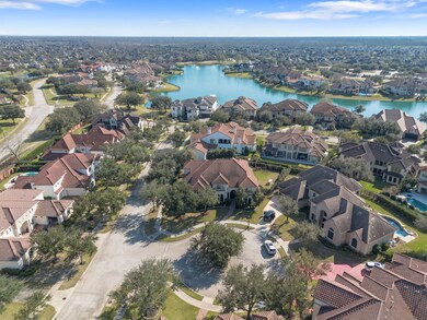 Stunning aerial view of this two-story gem in the