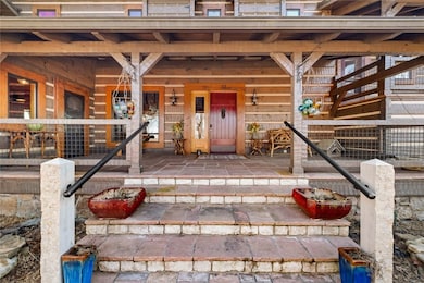 Main house front porch