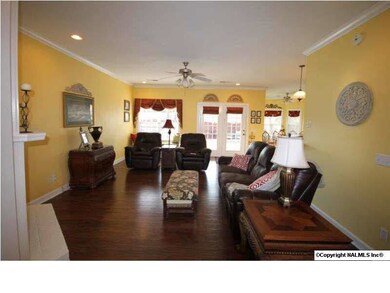 Looking into the Great Room from the front door.