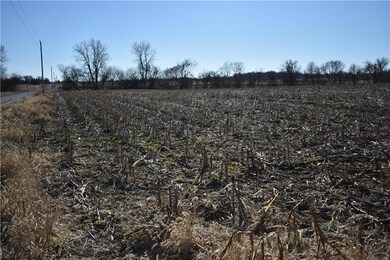 Taken from the northeast corner of the property, l