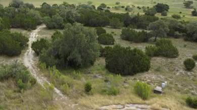 Aerial overview of property's location with rural