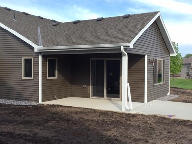 Rear covered patio!