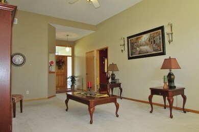 The Living room has great natural light and has an