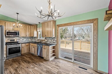 Updated Kitchen with granite countertops