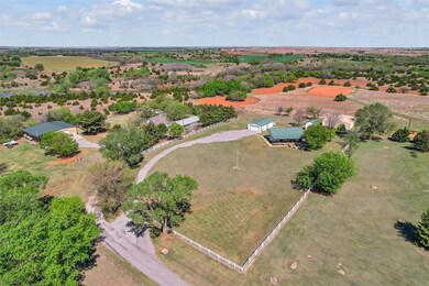 Bird's eye view with a rural view