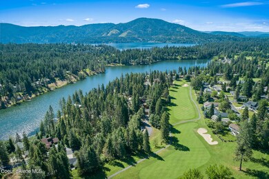 Aerial of Lake & Golf Course
