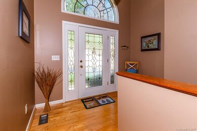 Entry way with beautiful hardwood floors