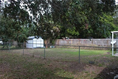 Side A back yard