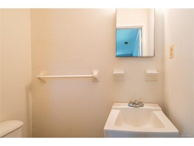 Half bath off of family room