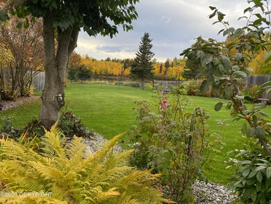 Backyard at 8200 Wisteria in the Fall