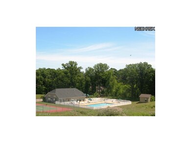 Tennis court and pool area