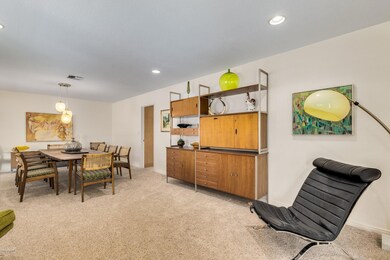 Dining off living room