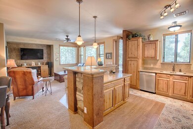 Kitchen into Living