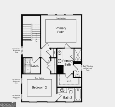 Upper Level Floor Plan