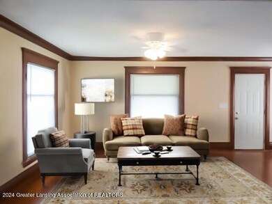 Virtually Staged Living Room