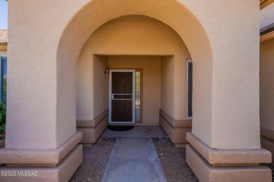 Front covered patio