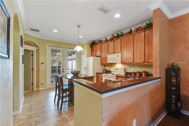 Well appointed kitchen with expanded island