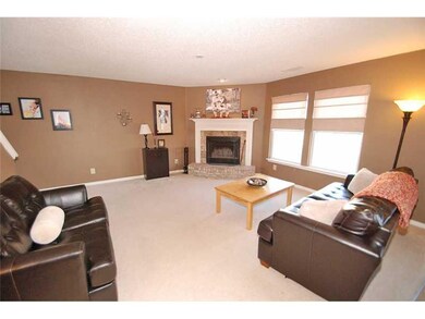 Great Room. Great room with cozy fireplace.