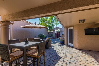 Covered Patio and Courtyard