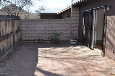 Large Walled Patio