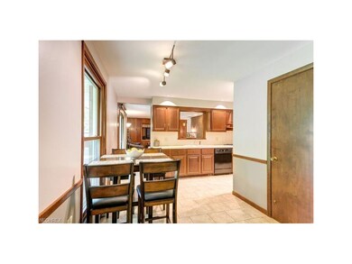 Dinette area off the kitchen. The Laundry Room is 