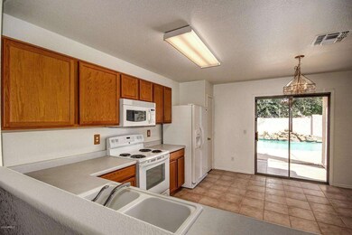 Kitchen and View