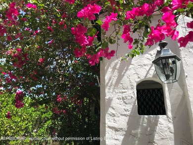 Doorway with flowers