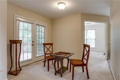  Dining room is open to the  great room and the french doors open onto the deck making it a great placed for entertaining!