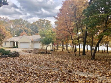 Walk to lake behind house