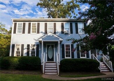 Low maintenance vinyl siding; freshly landscaped y