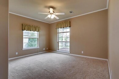 Two over sized bedrooms with a full bath between t