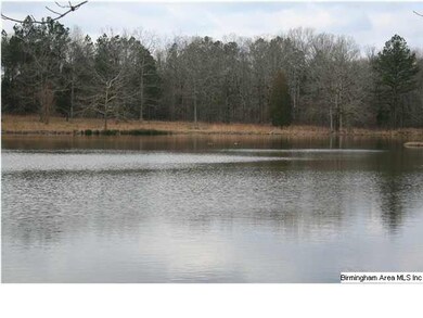 Previous home site on the far side of the lake