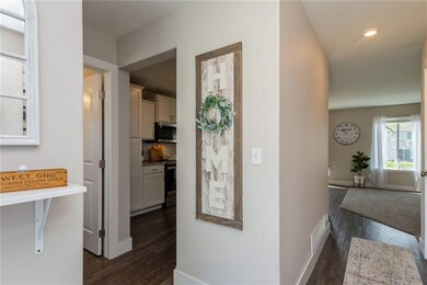 Inviting front entry space!