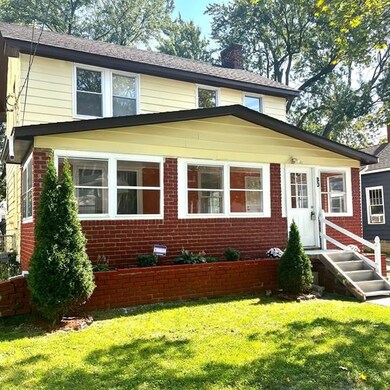 Brick and new siding