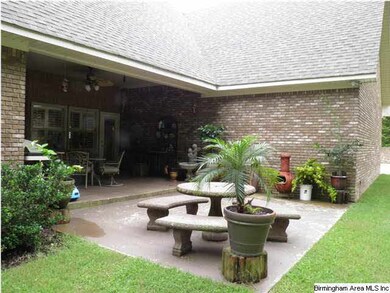 Covered and open patios are just off the kitchen.