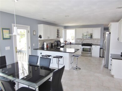 Bright and Spacious Eat in Kitchen Boasts a Breakf