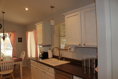 WHITE CABINETS, NEW FAUCET