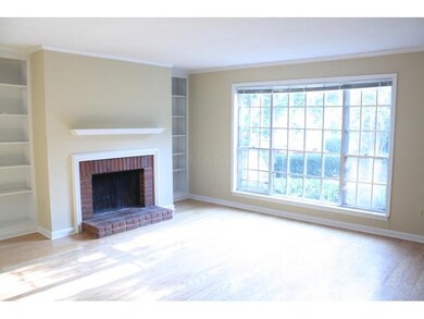 Ground Floor AND has a FIREPLACE and blt ins shelv