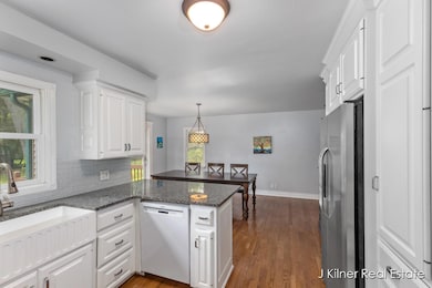 kitchen and dining