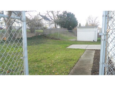 Fenced in Back Yard with walkout Patio
