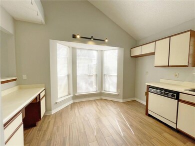 Breakfast nook in Kitchen.