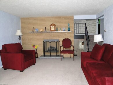 View of Living Room featuring Gas Fireplace and ma