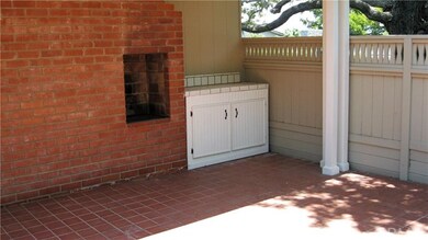 Private Brick Patio