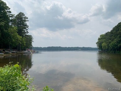 Walking path to Swift Creek Reservoir is across th