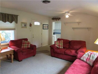 Family Room. Family room addition has pretty, newe