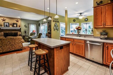 Open floor plan.