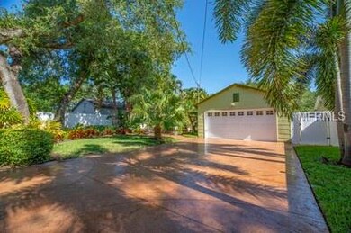 Two car garage with alley access!