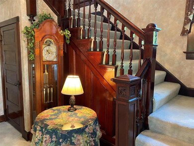 Stairway in foyer