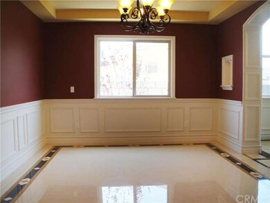 Formal Dining Room with wall decorative niches 
